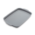 GreenPan Premiere Ovenware Healthy Ceramic Nonstick 13" x 9" Quarter Sheet Baking Pan, PFAS-Free, Warp-Free Bakeware, Durable Quick Heating, Oven & Broiler Safe to 600F, Dishwasher Safe, Gray