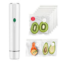 Vixino Vacuum Sealer, vacuum sealer for food, handheld vacuum sealer(Vacuum Sealers+ 10 reusable vacuum seal bags)