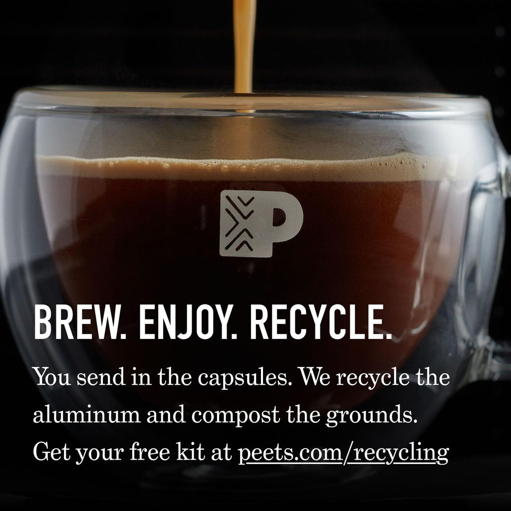 Peet's Coffee Espresso Capsules, Medium Roast Variety Pack, 40CT