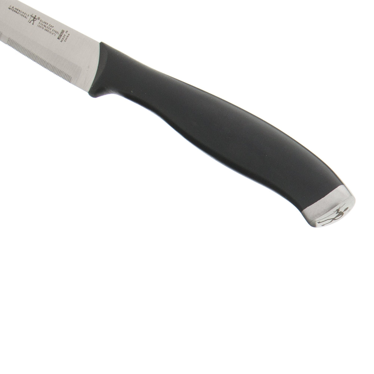 HENCKELS Silvercap Razor-Sharp 3-inch Paring Knife, German Engineered Informed by 100+ Years of Mastery