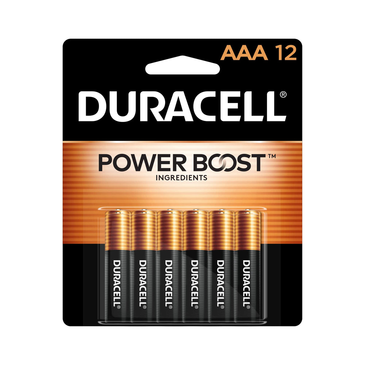 Duracell Coppertop AAA Batteries, 24 Count, 12-Year Shelf Life