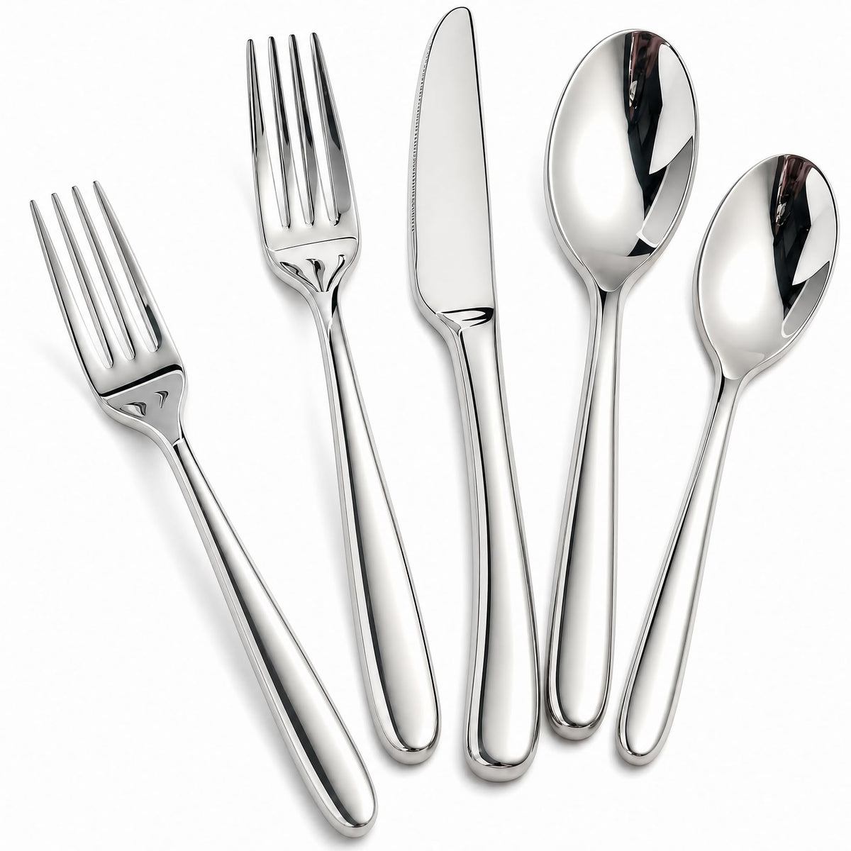 Silverware Set for 8, Heavy Duty Stainless Steel Silverware Set,40 Piece