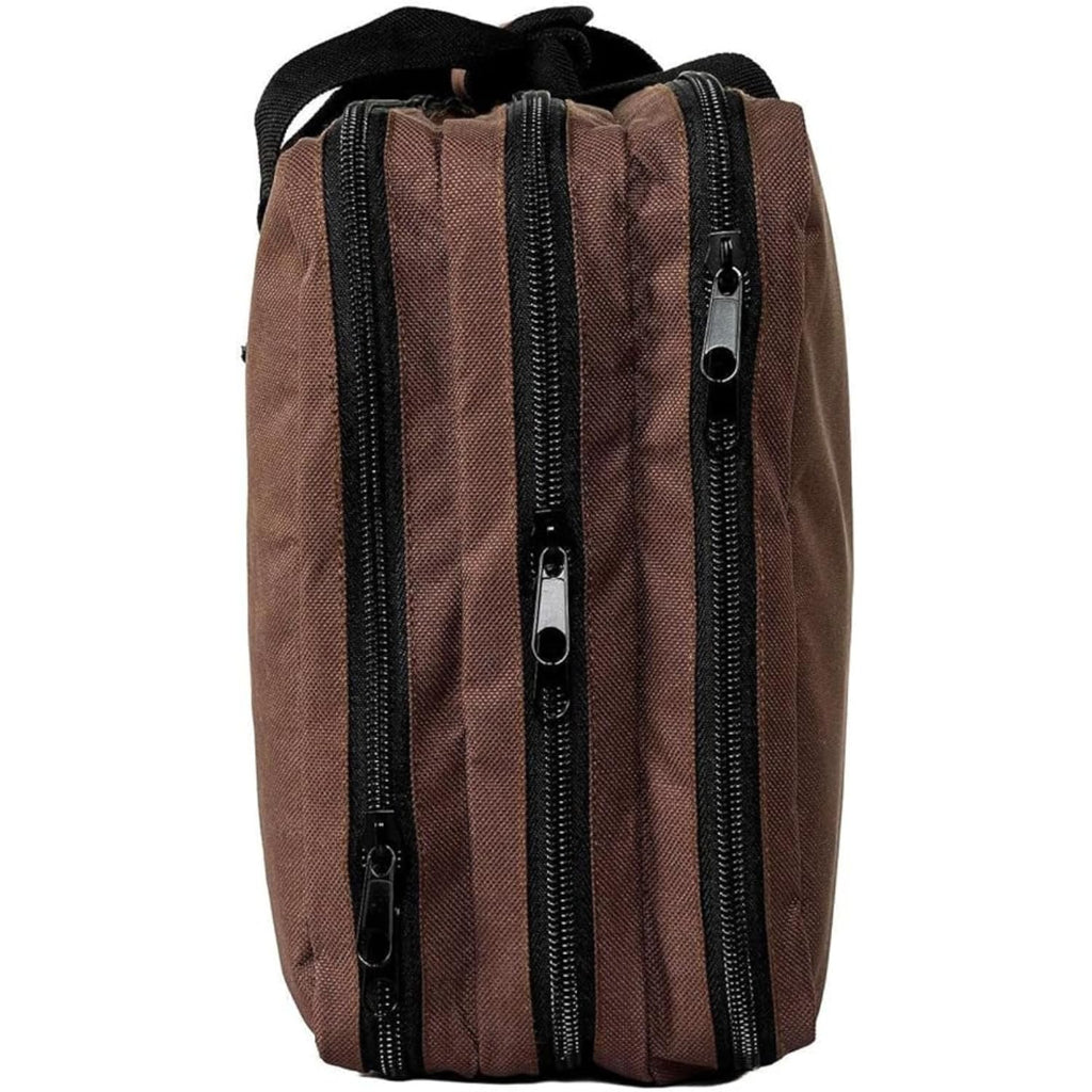 EVERPRIDE Chef Knife Bag Holds 20 Knives PLUS Large Zippered Compartment for Kitchen Tools – Durable, Large Knife Bag for Chefs – Professional Grade and makes a great gift!