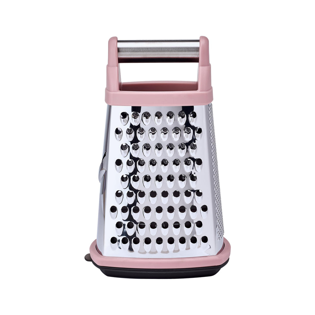 KitchenAid Gourmet Box Grater, Dried Rose, 10 Inch
