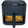 Chefman Crispinator Air Fryer 6-in-1 with 8 Qt capacity, 450°F Max Temp with TurboFry Pro Technology for Fast and Even Results, Viewing Window, Nonstick Ceramic Basket