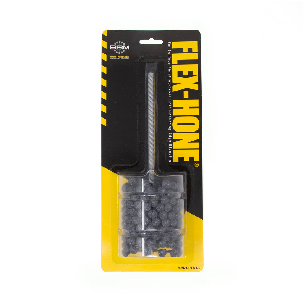 Brush Research BC23812 FLEX-HONE®, 2-3/8" (60.3mm) Diameter, 120 Grit, Silicon Carbide, for Mild Steel, Stainless Steel, Cast Iron and Softer Ferrous Materials