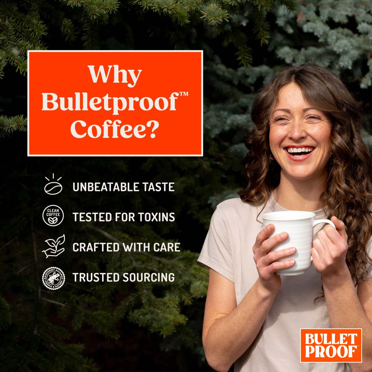 Bulletproof Mentalist Medium-Dark Roast Ground Coffee, 12 oz