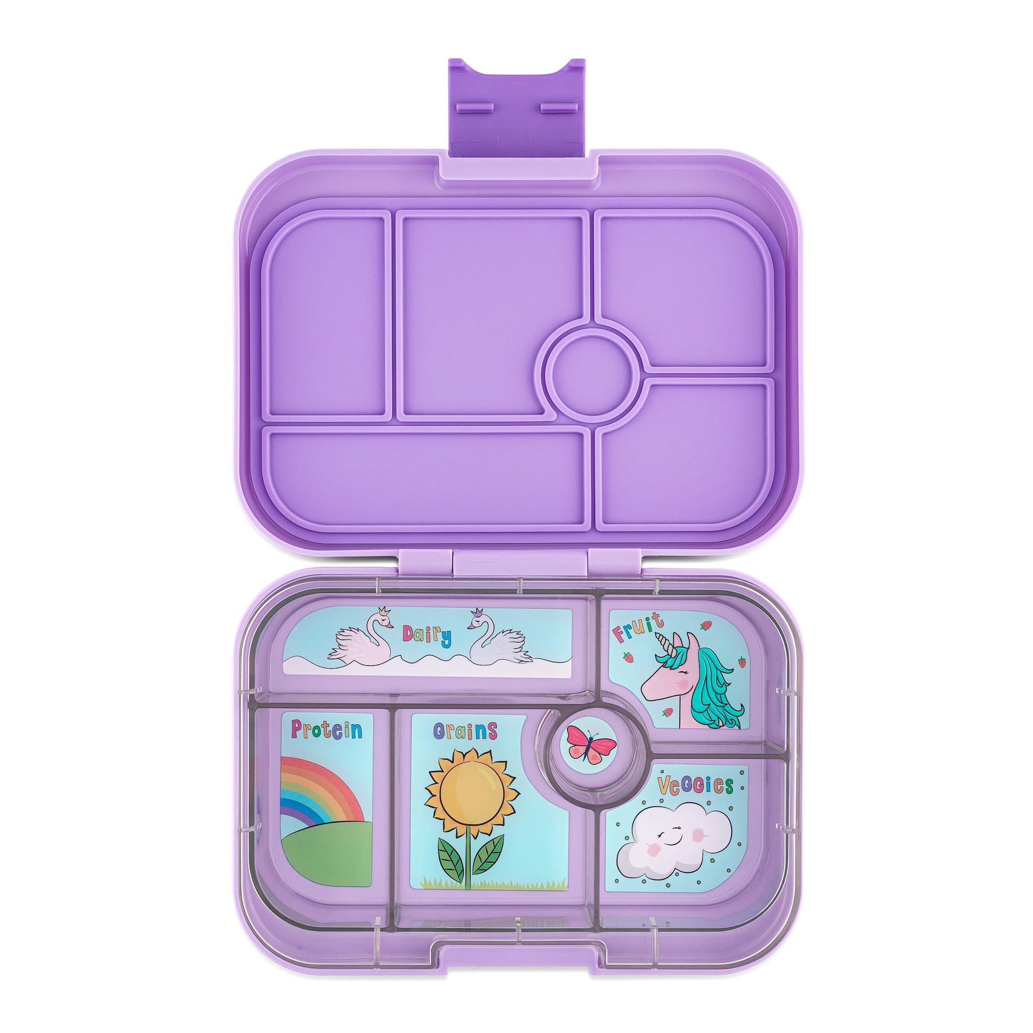 Yumbox Original Leakproof Bento Lunch Box - Lavande Purple Unicorn