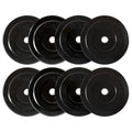 CAP 190lb Elite Olympic Bumper Plate Weight Set