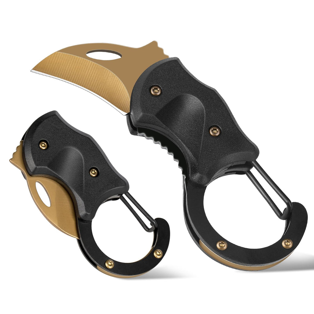 FUNBRO 2 Pack Small Pocket Knife Gifts for Men & Women