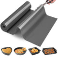 Cut to Size Silicone Baking Baking Mat Roll-Best German Silicone - Non-slip Silicone Pastry Mat, Non-Stick Reusable Air Fryer Linner, Counter Mat, Oven Liner, Freeze Dryer Mat