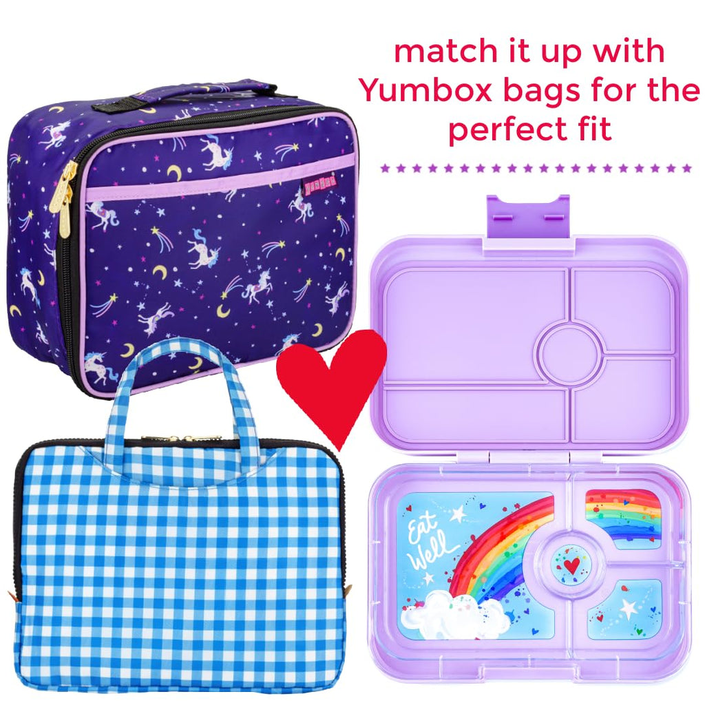 Yumbox Tapas Leakproof Bento Box, 4 Compartments, Seville Purple