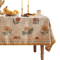 patdrea Vintage French Linen Tablecloth,Square,67"x67"-Kulom A