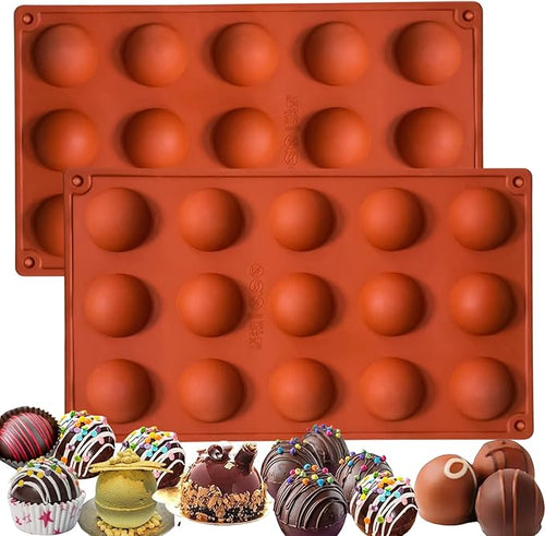 4 Pack:Chocolate Molds Silicone,Flowers Silicone Molds,Cake Chocolate Mold, Wedding Cake Decorating Tools,Fondant Sugarcraft Cake Molds.Non-Stick and Food Grade Silicone Molds for Chocolate Candies.
