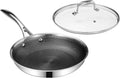 DELUXE 8" Hybrid Ceramic Nonstick Frying Pan for Daily Cooking