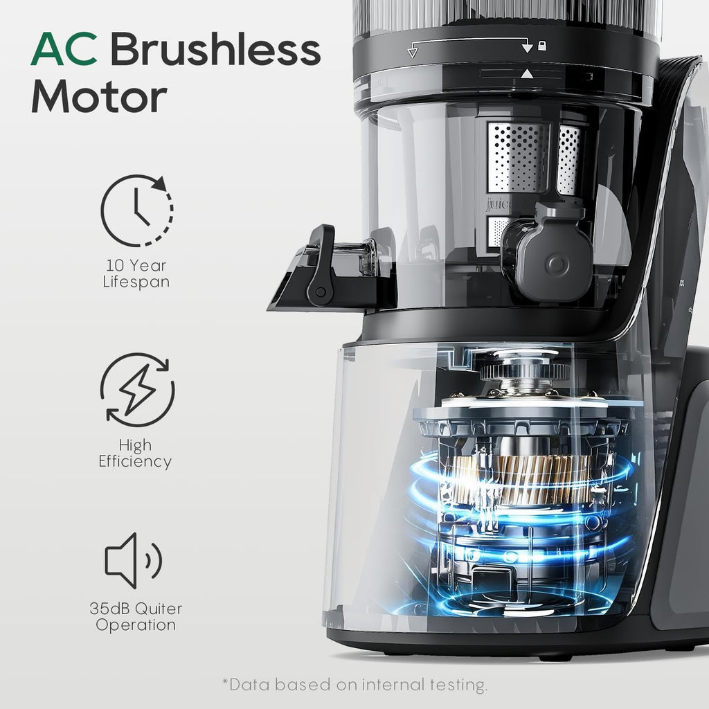 Canoly 3-in-1 Cold Press Juicer C16, Makes Juice & Sorbet & Nut Milk