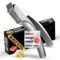 Gourmet Easy Garlic Press Lifetime Replace, No Need to Peel, Coarse Mince