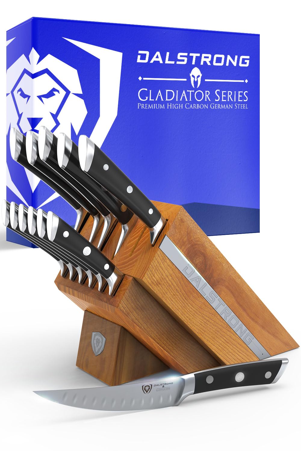 Dalstrong 8-Pc Knife Block Set - German High-Carbon Steel