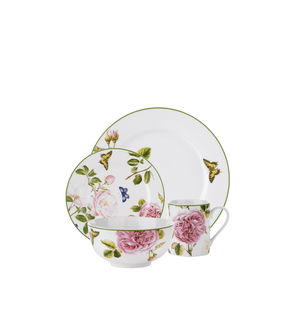 Portmeirion – Portmeirion Home – Dinnerware Set – Blue Indigo, Set of 16