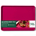 Great Jones Nonstick & Non Toxic Quarter Sheet Pan 13.5" x 9.5" (Raspberry)