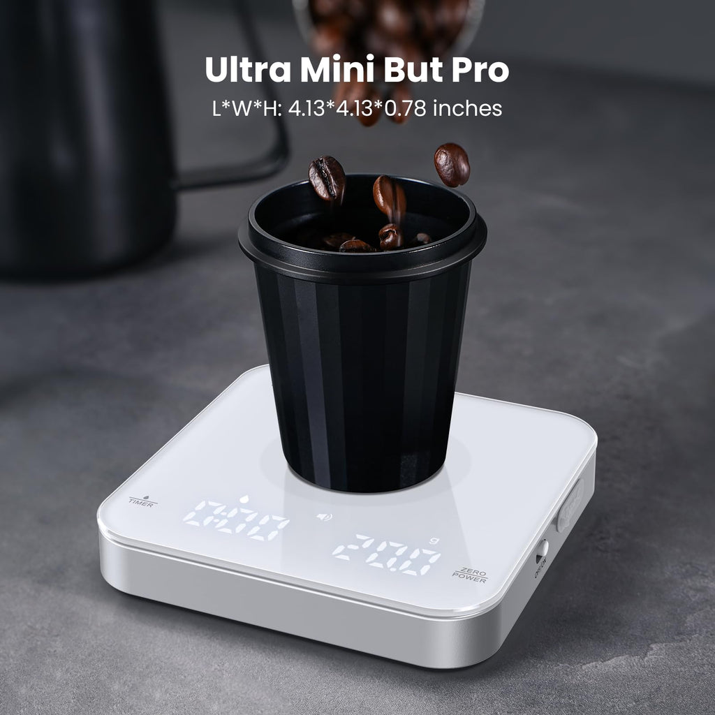 Maestri House S2 Espresso Coffee Scale with Timer 0.1g Precision Shot Scale