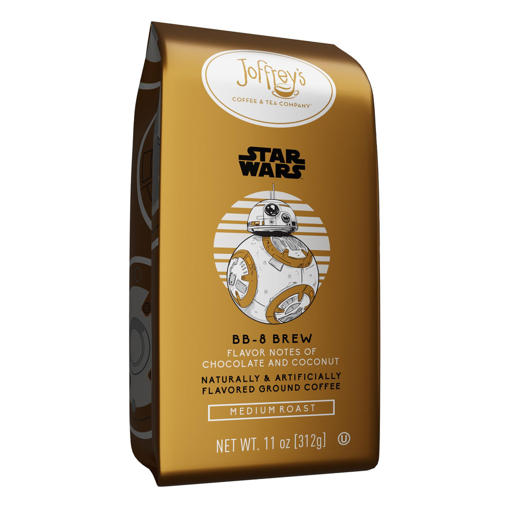 Joffrey's Coffee - Droids™ Trio Collection, STAR WARS Licensed Coffee Collection, Artisan Medium Roast, Brew or French Press (Ground, 11oz)