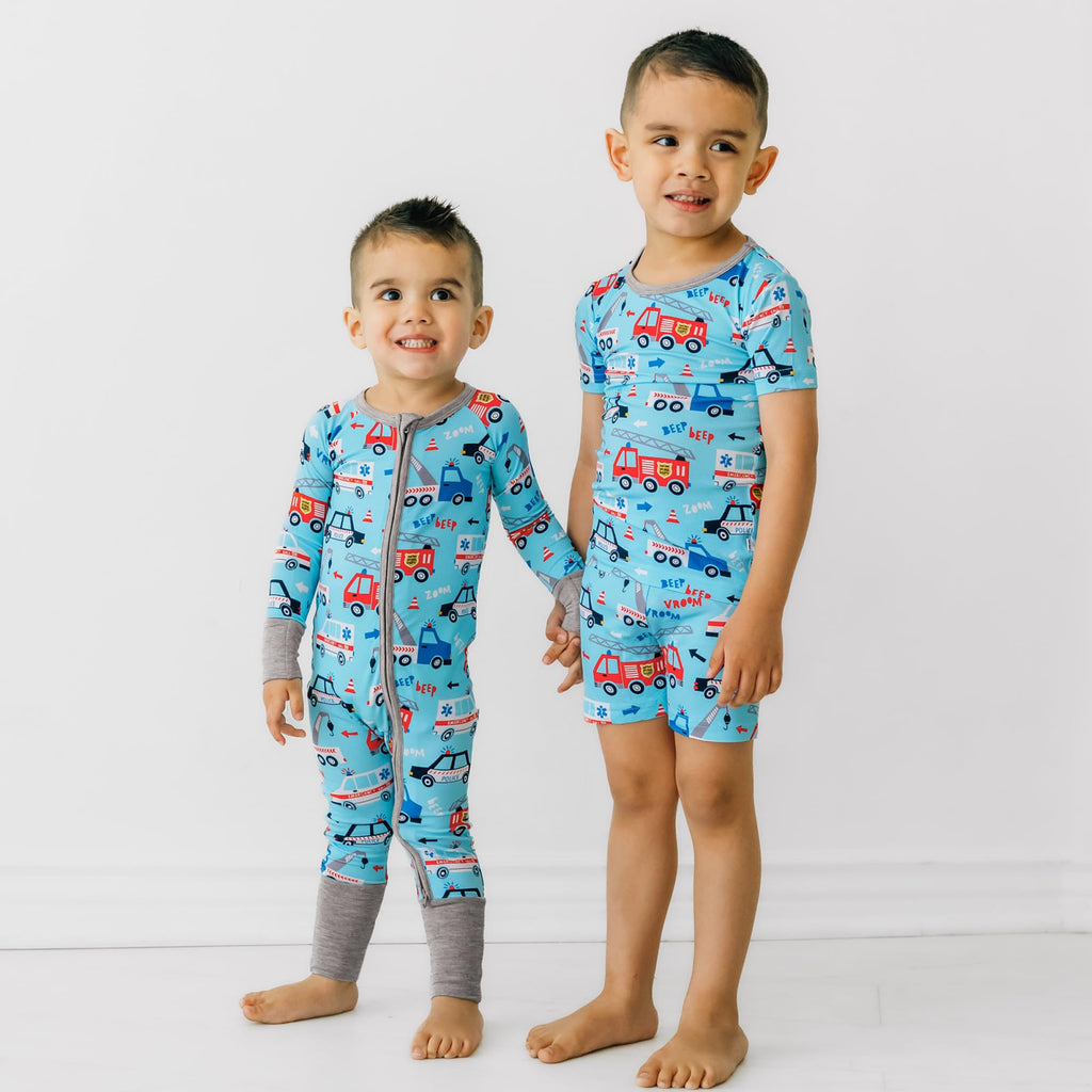 Little Sleepies Baby Pajamas, To The Rescue, 3T