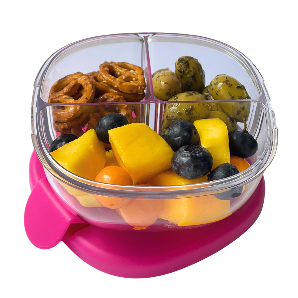 Yumbox Snack Bowl (Raspberry Pink)