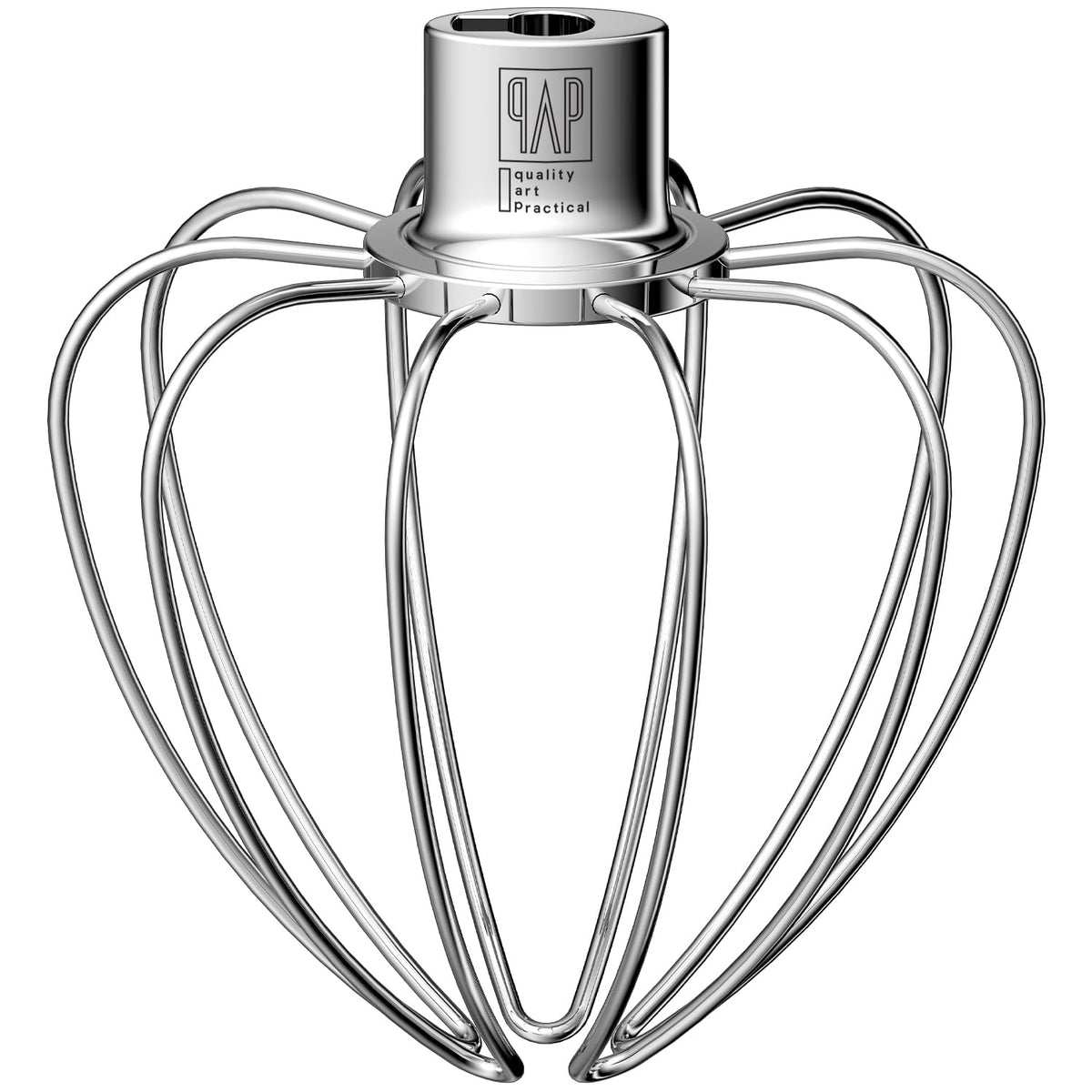 QAP Stainless Steel Wire Whip Fits KitchenAid 4.5 5 QT Tilt Head