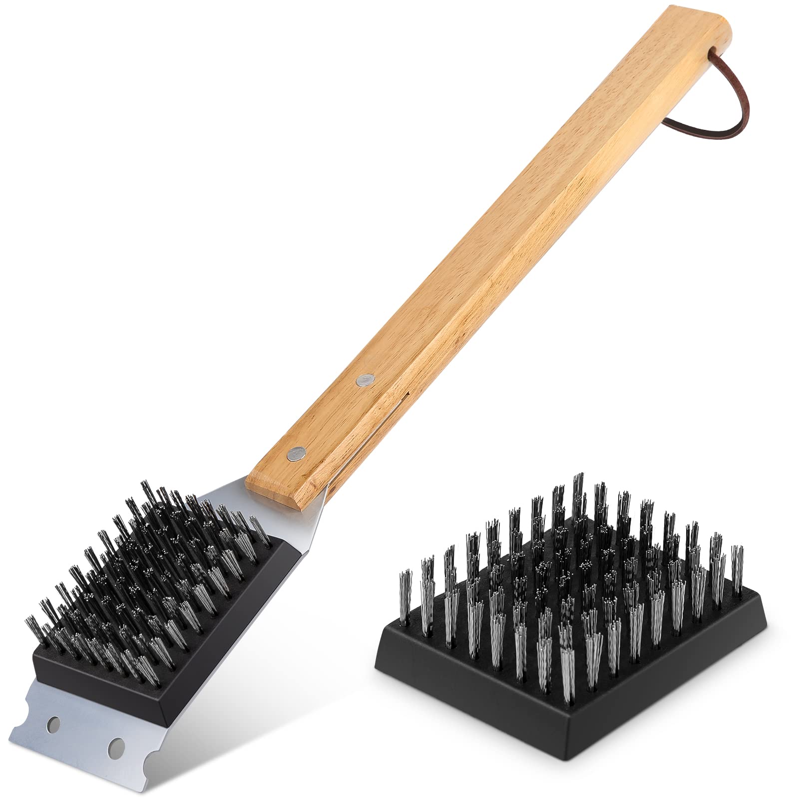SIMPLETASTE Grill Brush and Scraper for BBQ