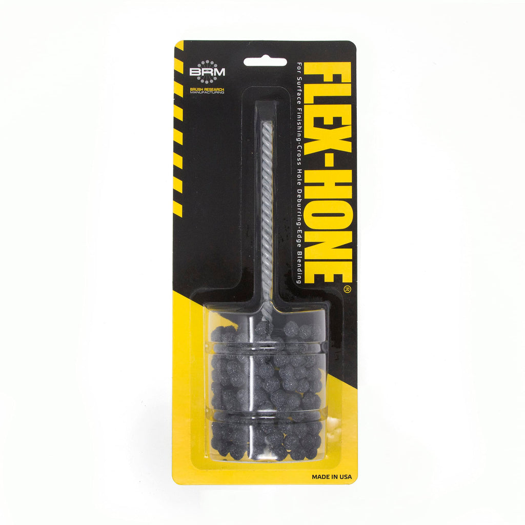 Brush Research BC23812 FLEX-HONE®, 2-3/8" (60.3mm) Diameter, 120 Grit, Silicon Carbide, for Mild Steel, Stainless Steel, Cast Iron and Softer Ferrous Materials