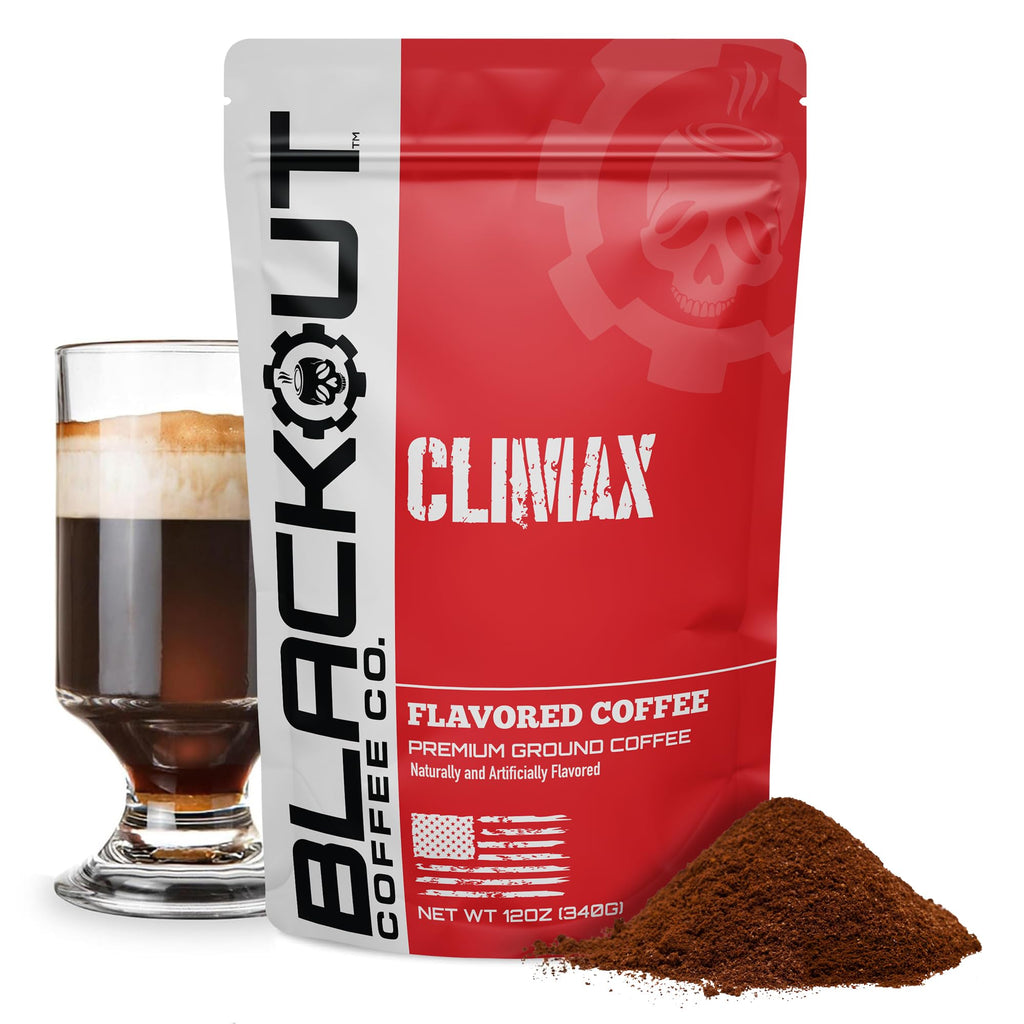 Blackout Coffee Climax Flavored Coffee Pods, 18 Count