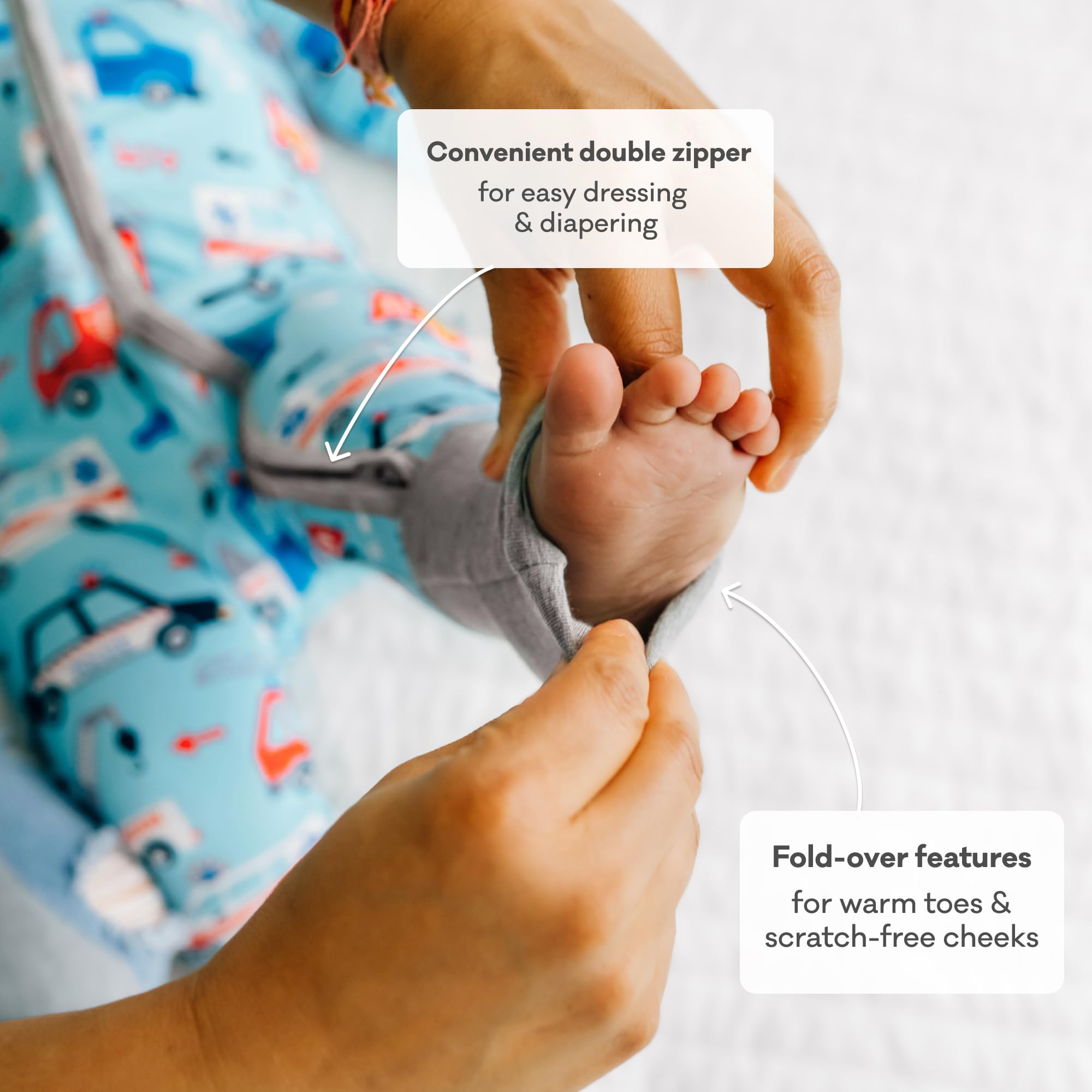 Little Sleepies Baby Pajamas, To The Rescue, 6-12 months
