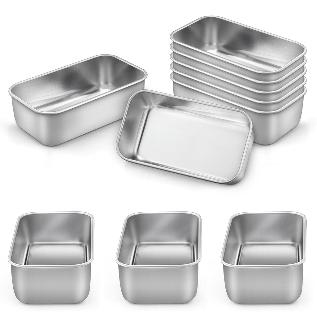 LIANYU Bread Loaf Pans Set of 4, 1 Large (12x5 Inch) & 3 Medium (9x5 Inch)