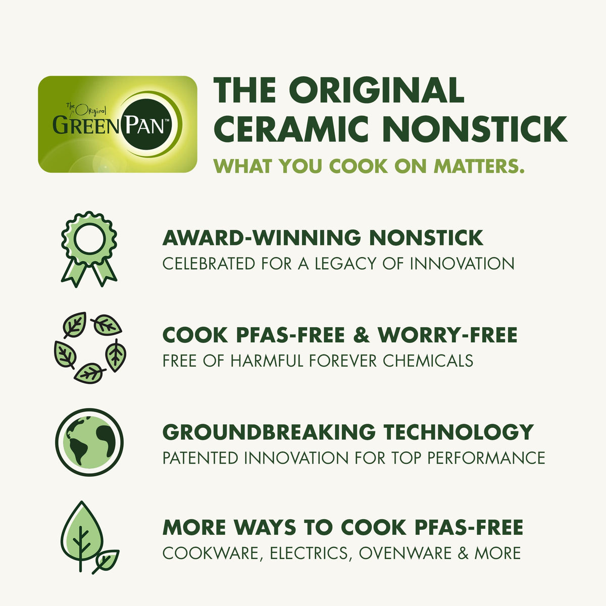 GreenPan Hybrid APEX 13 Piece Stainless Steel Ceramic Nonstick Cookware Set