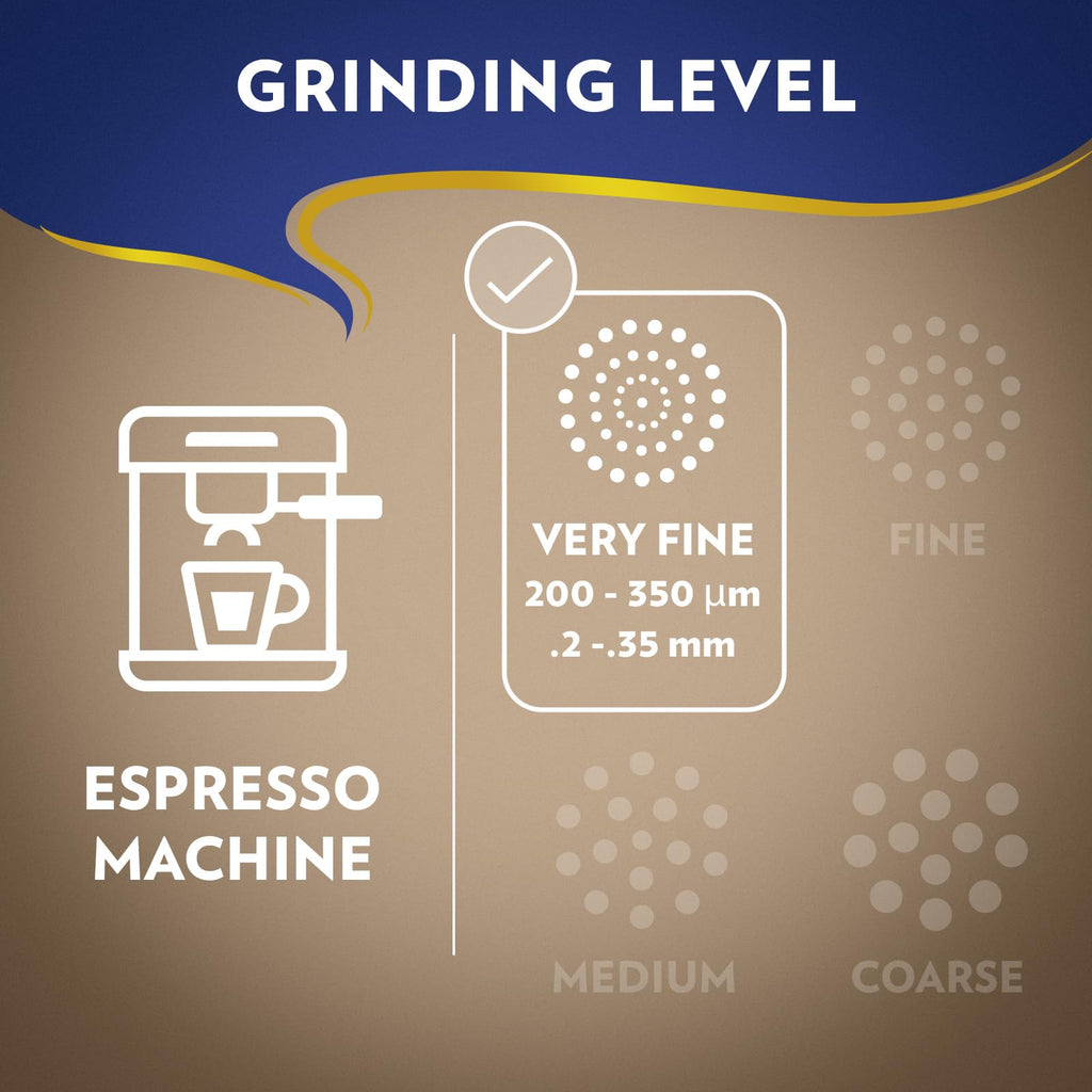 Lavazza Super Crema Whole Bean Coffee, Medium Espresso Roast, Arabica and Robusta Blend, 2.2 lb Bag (Pack of 2)