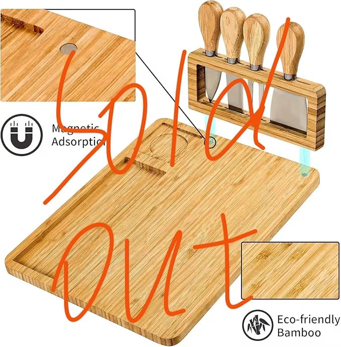 Cutting Board Wood Chopping Board Double Sided Charcuterie Boards Serving Board Kitchen Essential House Warming Hostess Host Gift Serving Tray for Christmas Wedding Birthday Anniversary Lake Blue