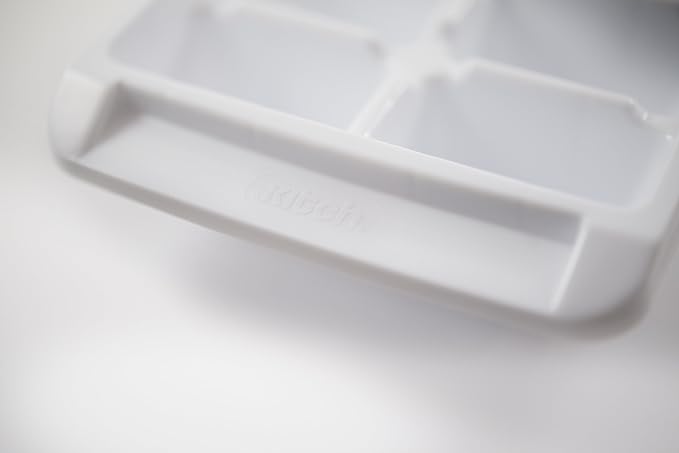 Easy Release White Ice Cube Tray, 16 Cube Trays (Pack of 4) (4 Pack - 64 Cubes)