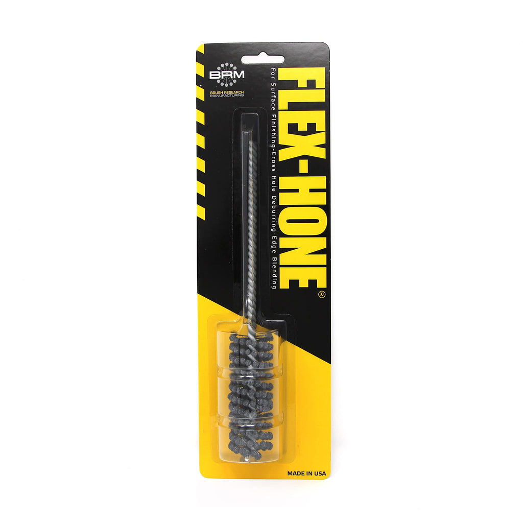 Brush Research BC20M12 FLEX-HONE®, 0.787" (20mm) Diameter, 120 Grit, Silicon Carbide, For Mild Steel, Stainless Steel, Cast Iron and Softer Ferrous Materials