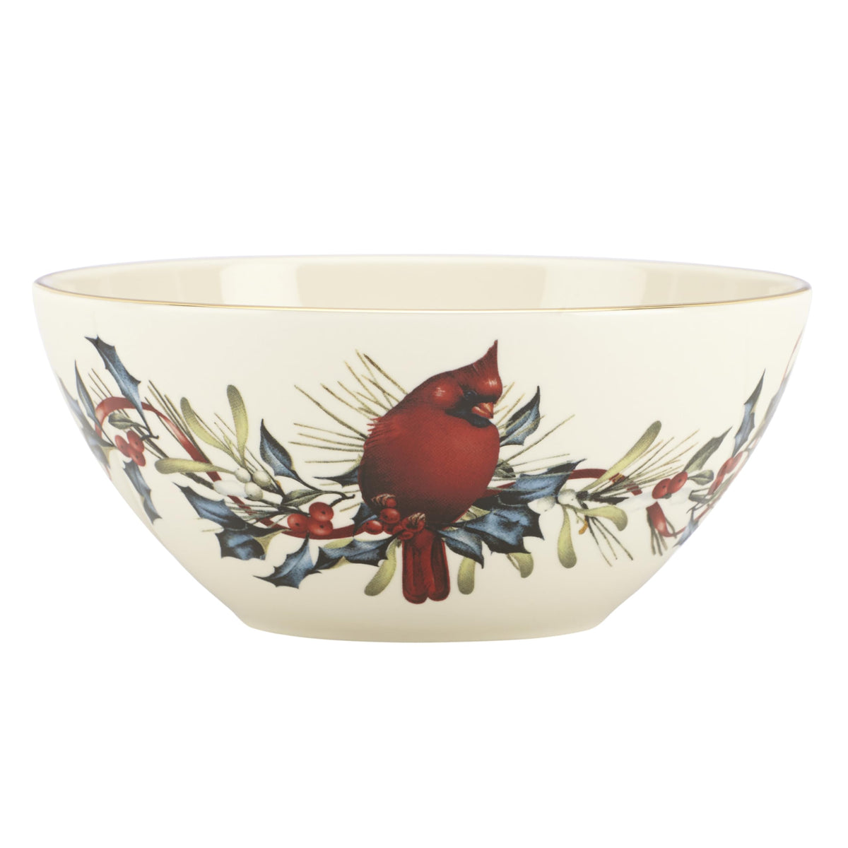 Lenox Winter Greetings Porcelain Covered Christmas Gravy Dish, 64oz