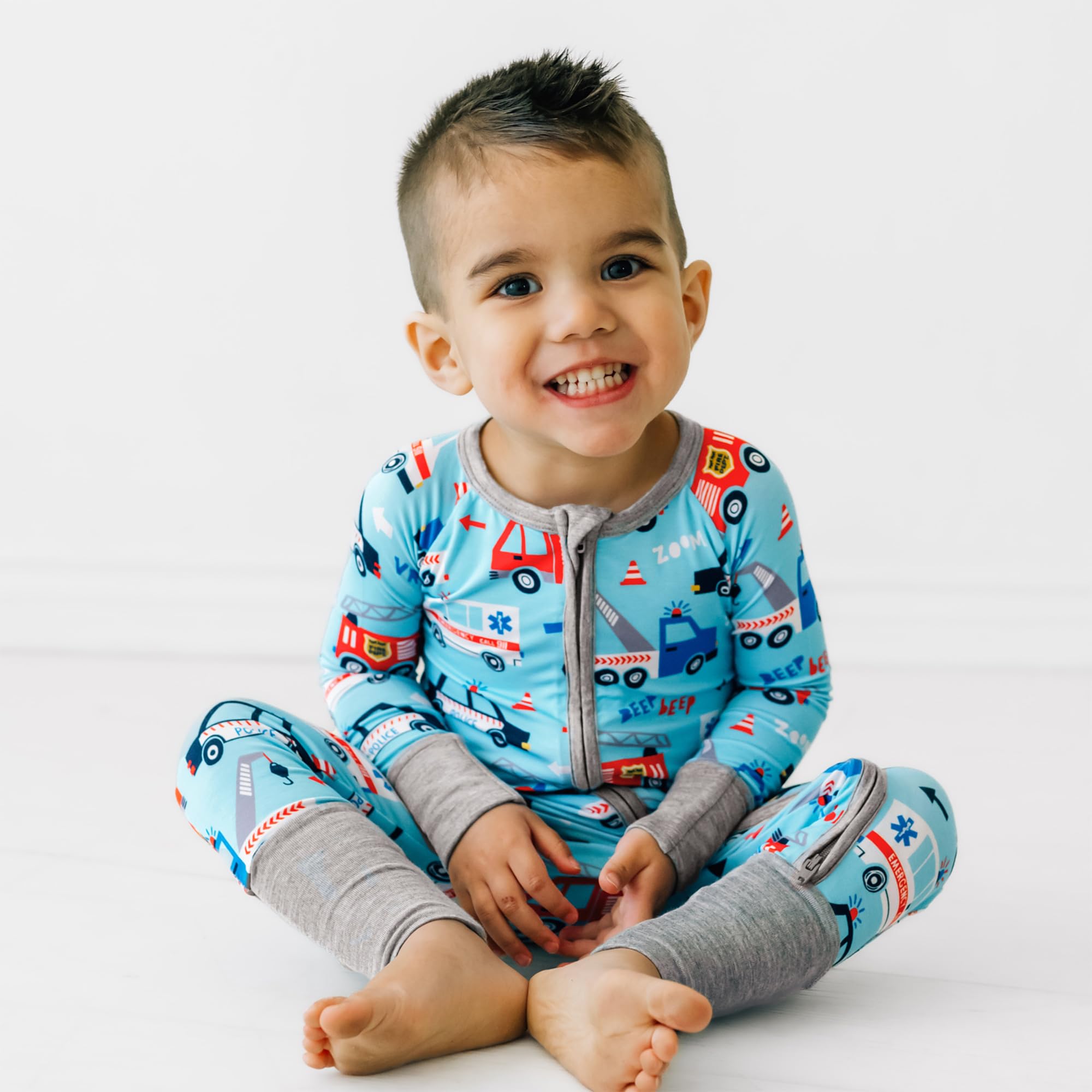 Little Sleepies Baby Pajamas, To The Rescue, Preemie