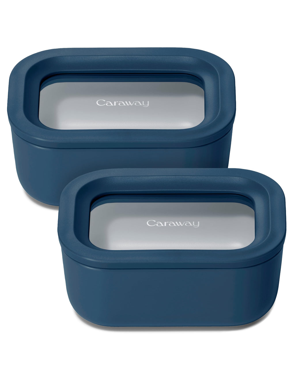 Caraway 6-Piece Glass Food Storage Container Set