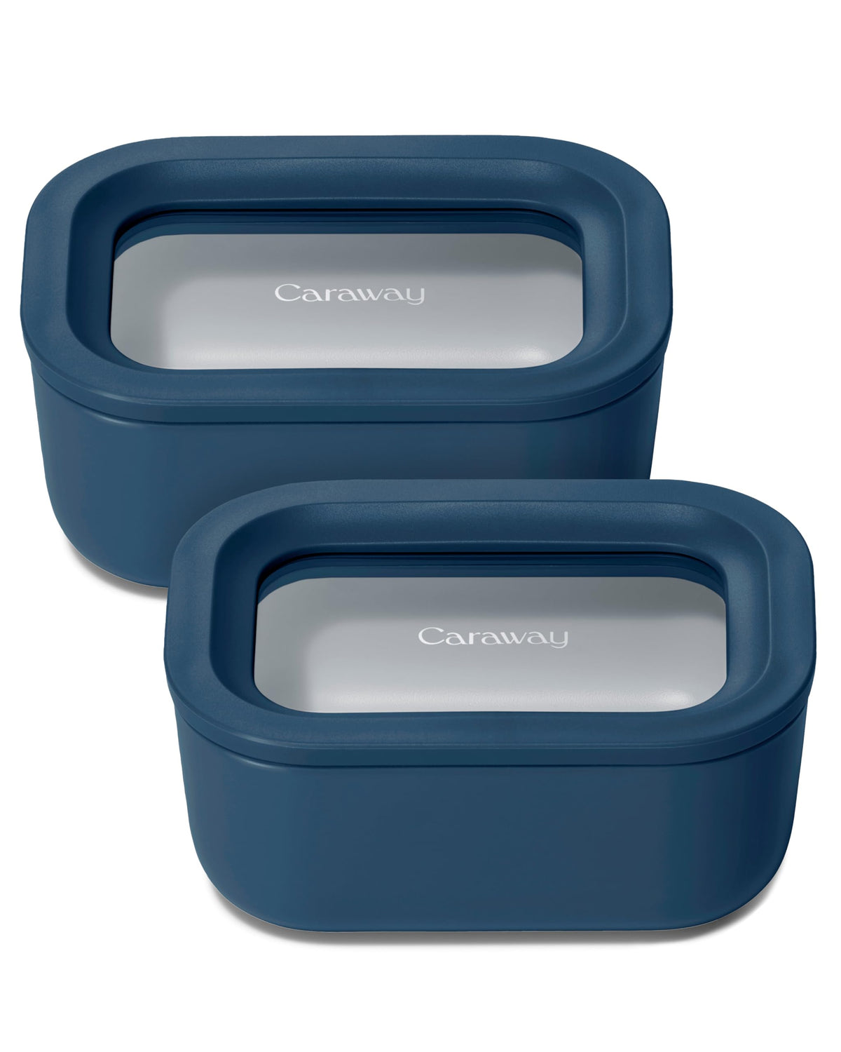 Caraway 6-Piece Glass Food Storage Container Set