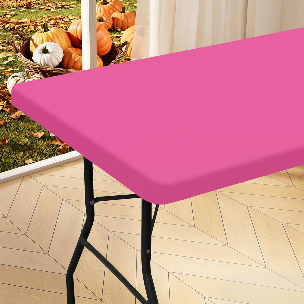 homing Rectangle Table Cloth Cover 6 Foot Elastic Fitted Tablecloth