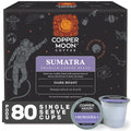 Copper Moon K-Cup Coffee Pods, Dark Roast, Sumatra Blend, 80 Count