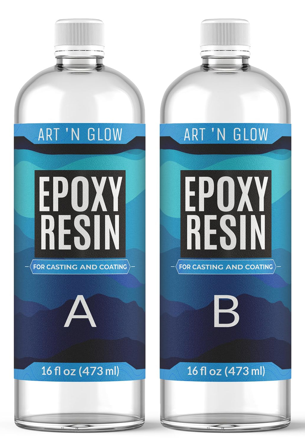 Crystal Clear Epoxy Resin 2 Gallon - Food Safe, UV Resistant, Bubble Free