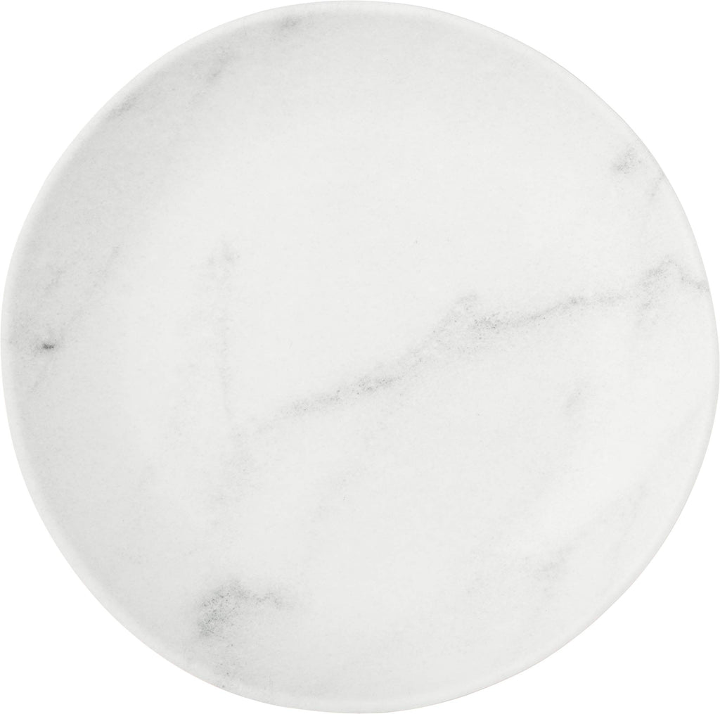 Carlisle FoodService Products Ridge Reusable Plastic Bowl Soup Bowl for Home and Restaurant, Melamine, 8 Ounces, Cement, (Pack of 24)