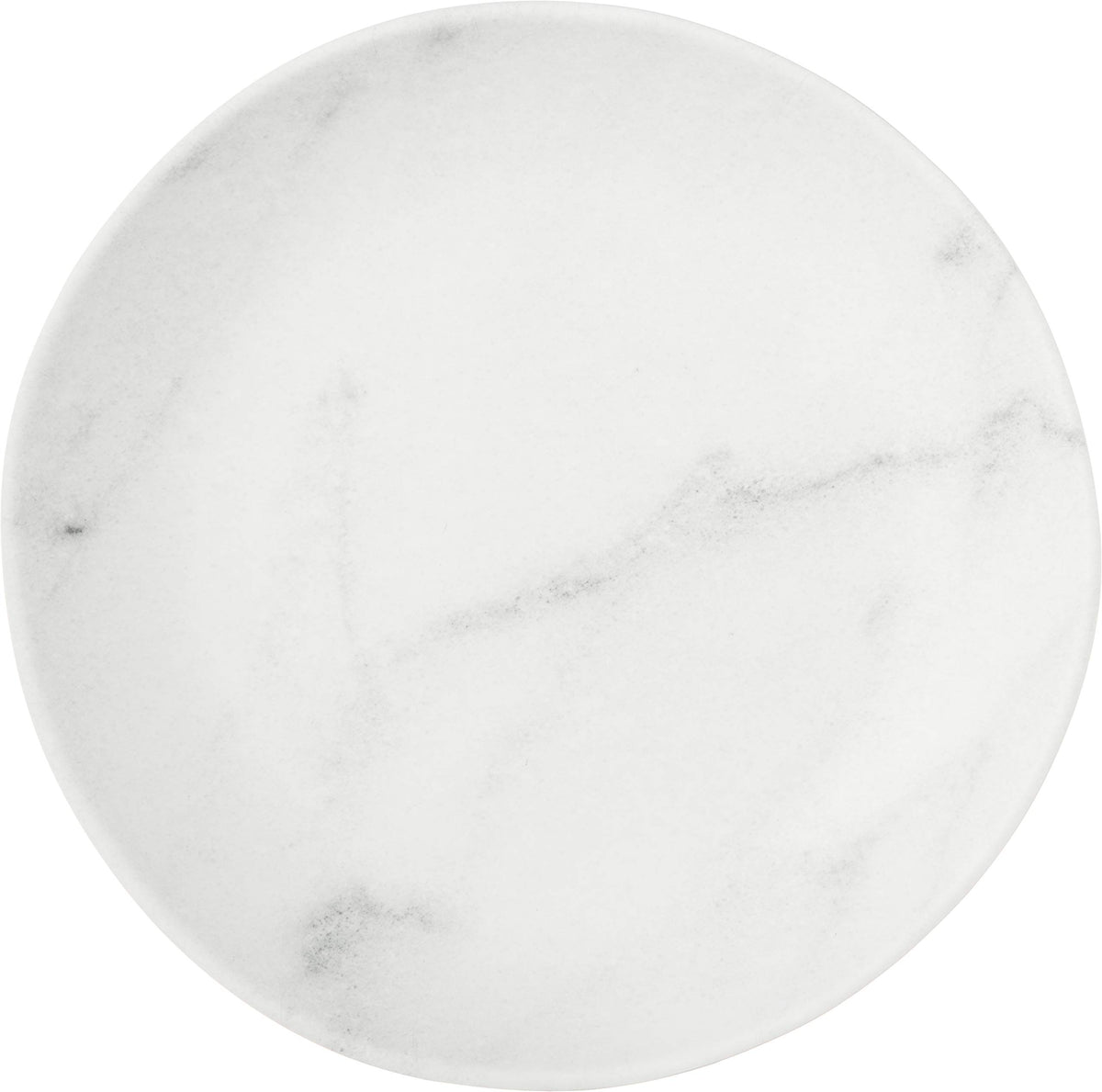 Carlisle FoodService Products Ridge Reusable Plastic Bowl Soup Bowl for Home and Restaurant, Melamine, 8 Ounces, Cement, (Pack of 24)