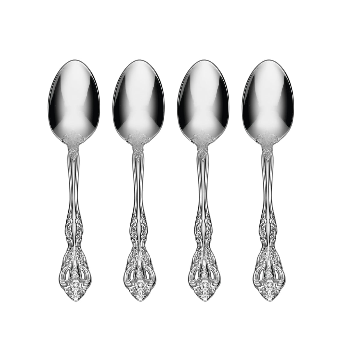 Oneida Michelangelo Dinner Forks Silverware Set for 4, Flatware