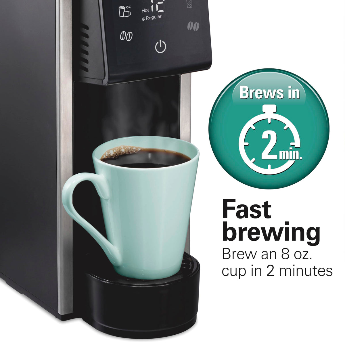 Hamilton Beach FlexBrew Advanced 4-in-1 Single Serve Coffee Maker